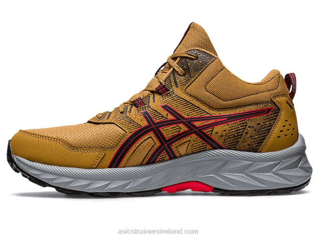 Gel-Venture 9 MT Tan Presidio/Electric Red Asics XXPD121