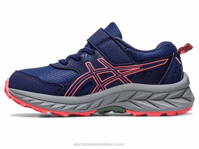 Gel-Venture 9 Pre-School Indigo Blue/Papaya Asics XXPD4218