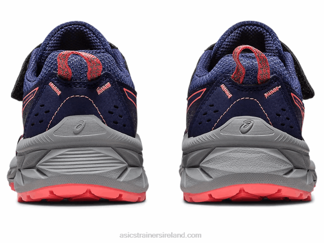 Gel-Venture 9 Pre-School Indigo Blue/Papaya Asics XXPD4218