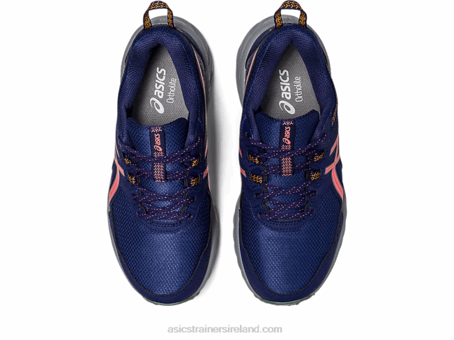 Gel-Venture 9 Wide Indigo Blue/Papaya Asics XXPD2205