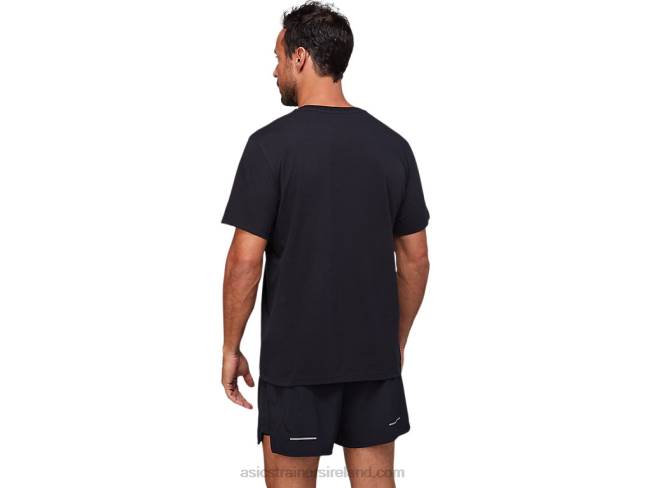 Graphic Short Sleeve Top Performance Black Asics XXPD1757