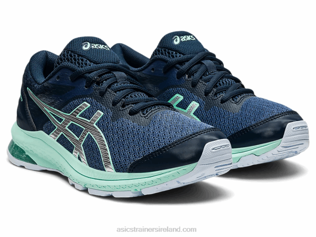 Gt-1000 10 Grade School Thunder Blue/Pure Silver Asics XXPD4434