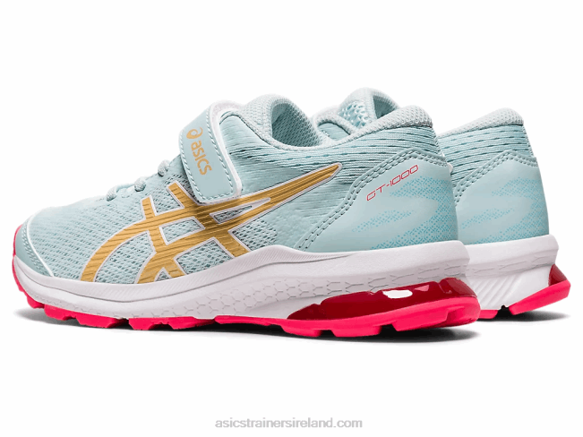 Gt-1000 10 Pre-School Aqua Angel/Champagne Asics XXPD4537