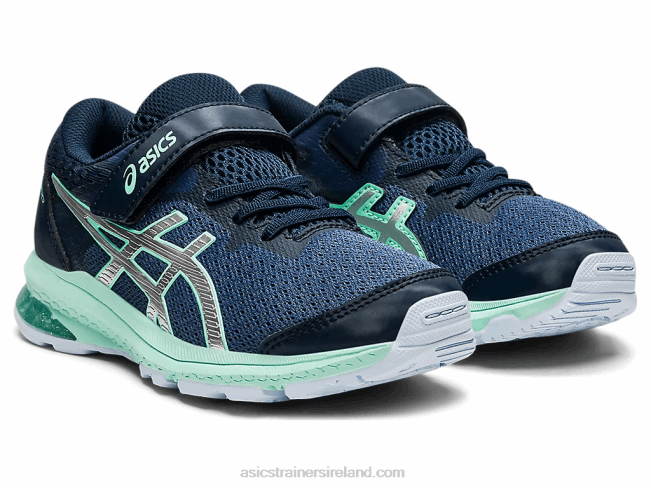 Gt-1000 10 Pre-School Thunder Blue/Pure Silver Asics XXPD4506