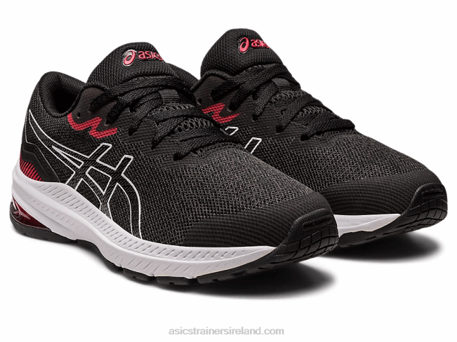 Gt-1000 11 Grade School Black/Electric Red Asics XXPD4255