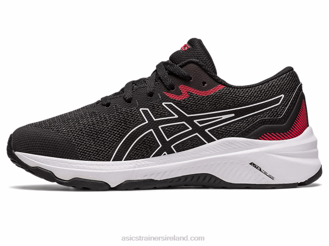 Gt-1000 11 Grade School Black/Electric Red Asics XXPD4255