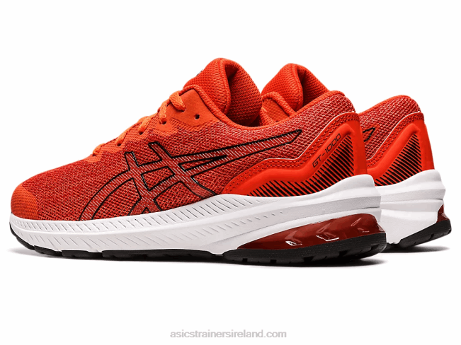 Gt-1000 11 Grade School Cherry Tomato/Black Asics XXPD4363