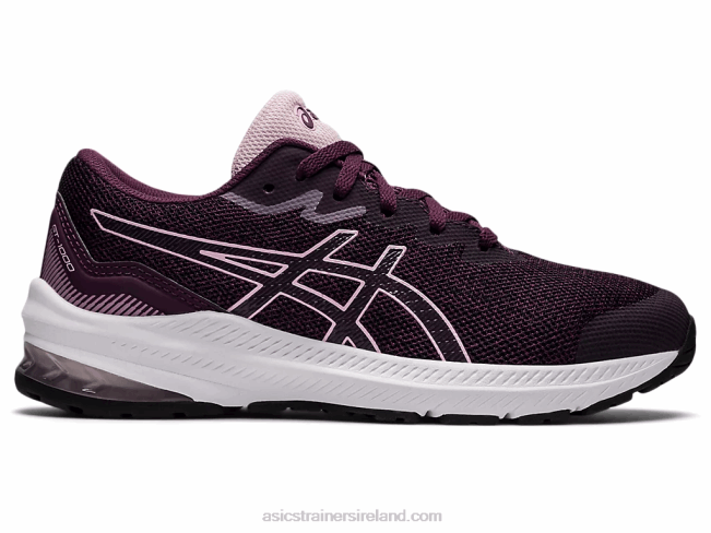 Gt-1000 11 Grade School Deep Plum/Barely Rose Asics XXPD4446