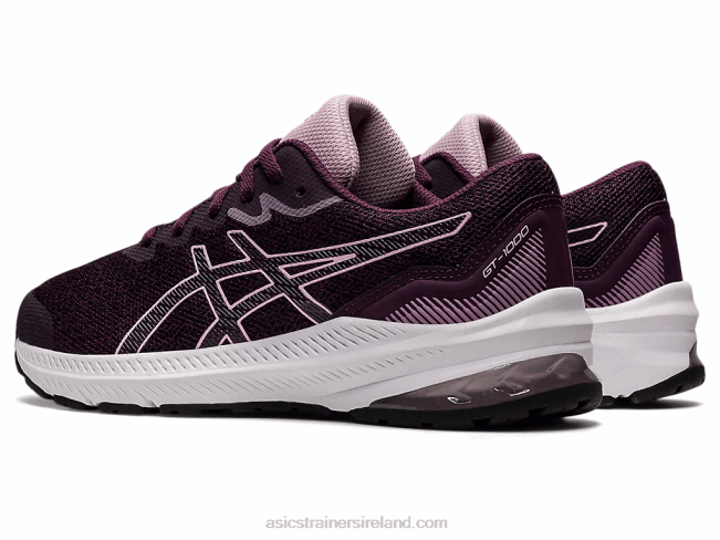 Gt-1000 11 Grade School Deep Plum/Barely Rose Asics XXPD4446