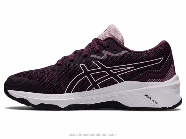 Gt-1000 11 Grade School Deep Plum/Barely Rose Asics XXPD4446