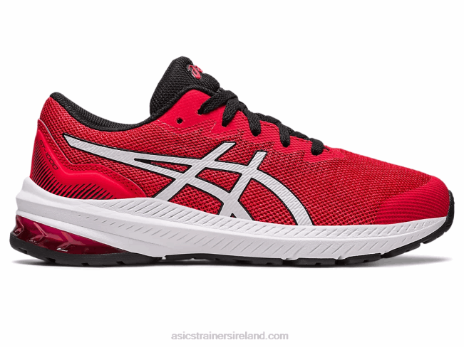 Gt-1000 11 Grade School Electric Red/White Asics XXPD4313