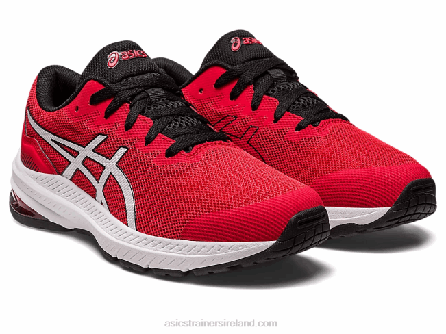 Gt-1000 11 Grade School Electric Red/White Asics XXPD4313