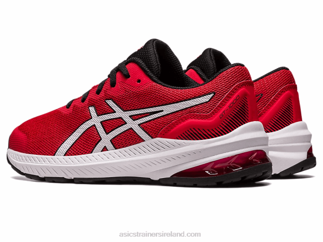 Gt-1000 11 Grade School Electric Red/White Asics XXPD4313