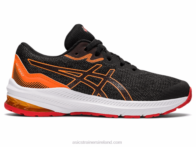 Gt-1000 11 Grade School Graphite Grey/Fiery Red Asics XXPD4471