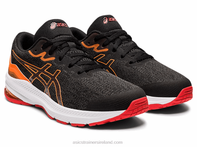 Gt-1000 11 Grade School Graphite Grey/Fiery Red Asics XXPD4471