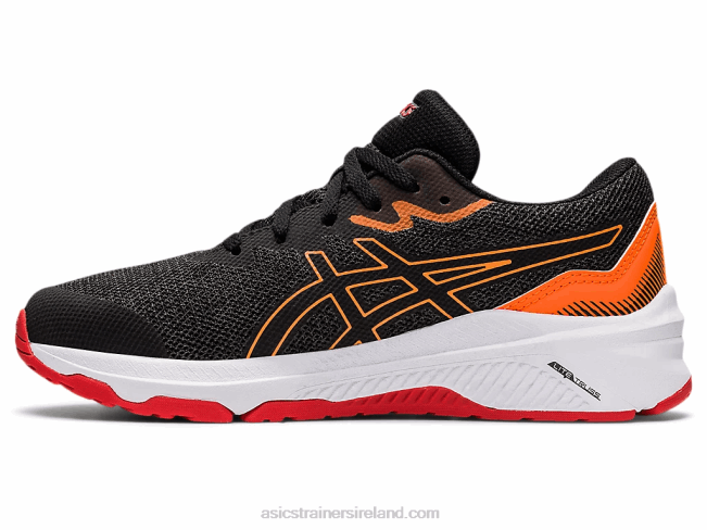 Gt-1000 11 Grade School Graphite Grey/Fiery Red Asics XXPD4471