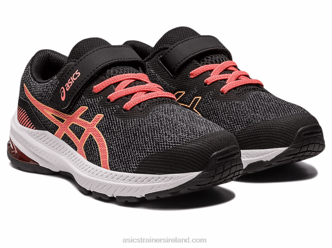 Gt-1000 11 Pre-School Black/Papaya Asics XXPD4296