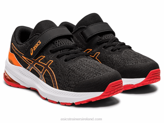 Gt-1000 11 Pre-School Graphite Grey/Fiery Red Asics XXPD4458