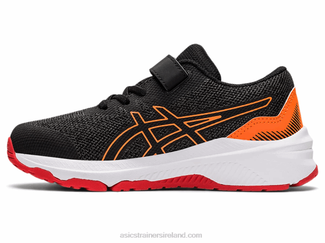 Gt-1000 11 Pre-School Graphite Grey/Fiery Red Asics XXPD4458