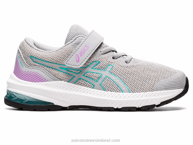 Gt-1000 11 Pre-School Piedmont Grey/Sea Glass Asics XXPD4350