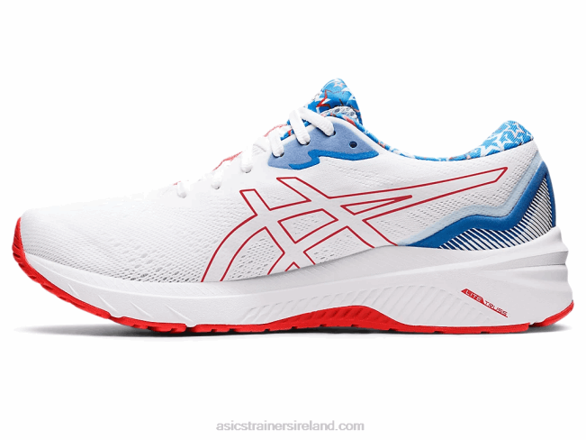 Gt-1000 11 White/Electric Red Asics XXPD1278