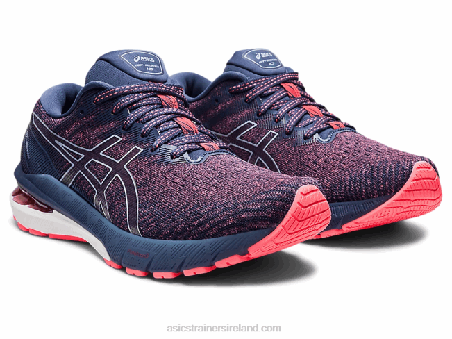 Gt-2000 10 Blazing Coral/Thunder Blue Asics XXPD3691