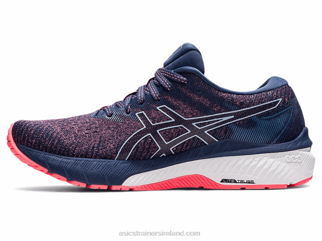 Gt-2000 10 Blazing Coral/Thunder Blue Asics XXPD3691