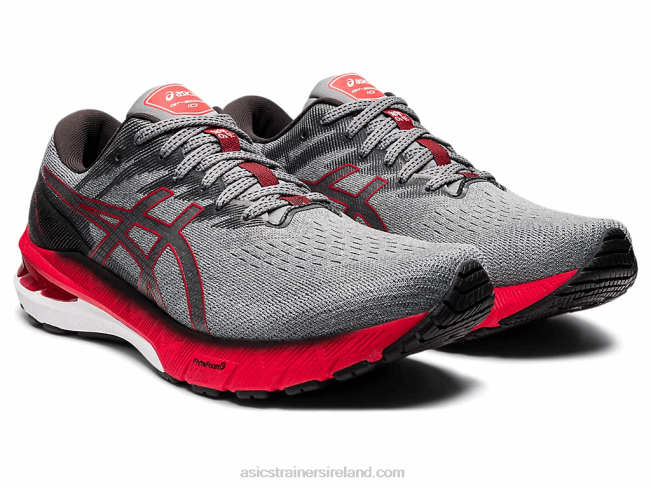 Gt-2000 10 Mid Grey/Electric Red Asics XXPD1646