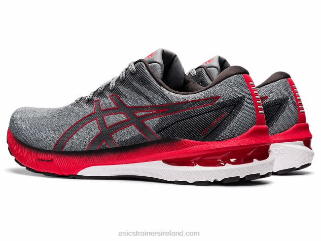 Gt-2000 10 Mid Grey/Electric Red Asics XXPD1646