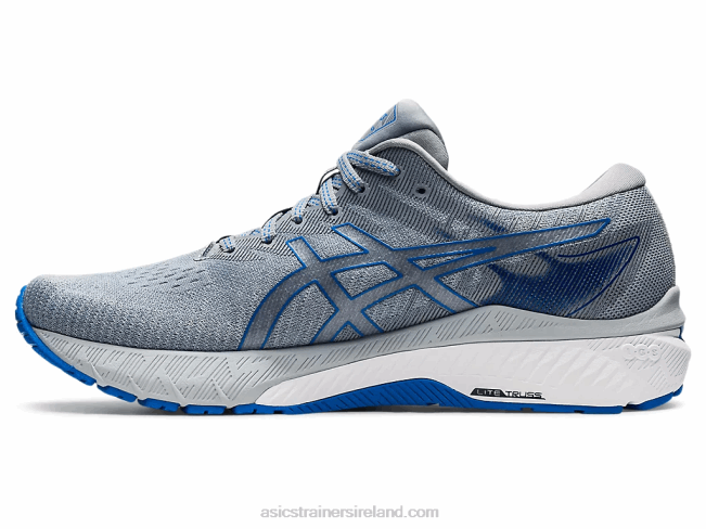 Gt-2000 10 Wide Sheet Rock/Electric Blue Asics XXPD1683