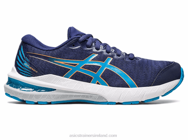 Gt-2000 11 Grade School Indigo Blue/Island Blue Asics XXPD4336