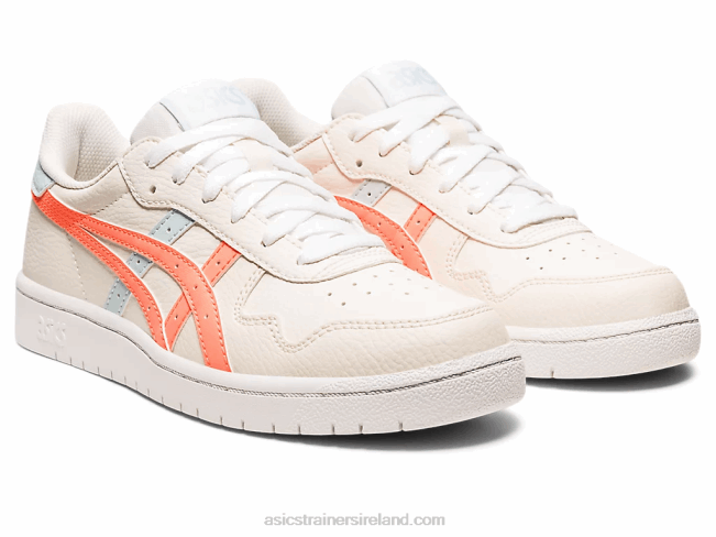 Japan S Cream/Sun Coral Asics XXPD3178