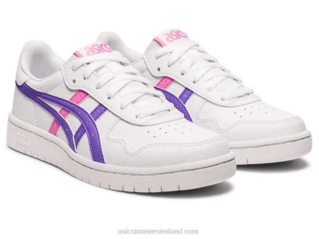 Japan S Grade School White/Amethyst Asics XXPD4328