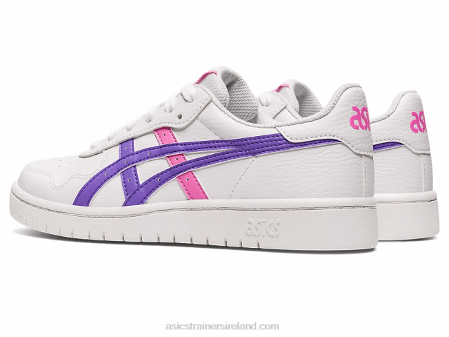 Japan S Grade School White/Amethyst Asics XXPD4328