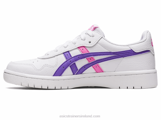 Japan S Grade School White/Amethyst Asics XXPD4328