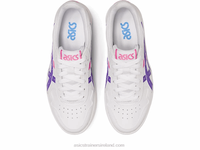 Japan S Grade School White/Amethyst Asics XXPD4328