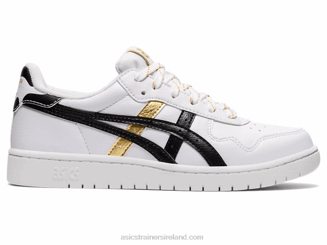 Japan S Grade School White/Black Asics XXPD4550