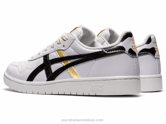 Japan S Grade School White/Black Asics XXPD4550