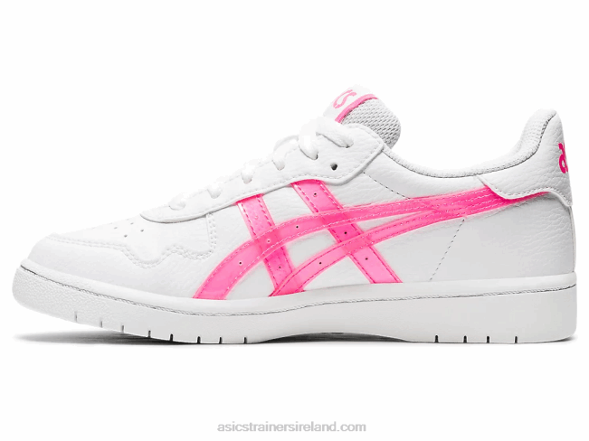 Japan S Grade School White/Hot Pink Asics XXPD4552