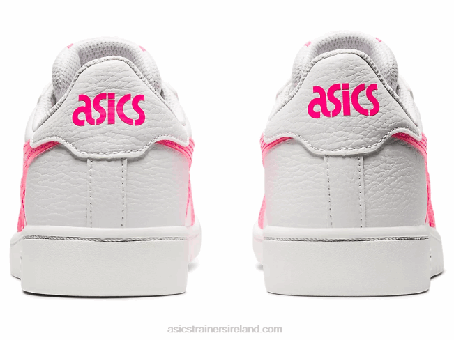 Japan S Grade School White/Hot Pink Asics XXPD4552