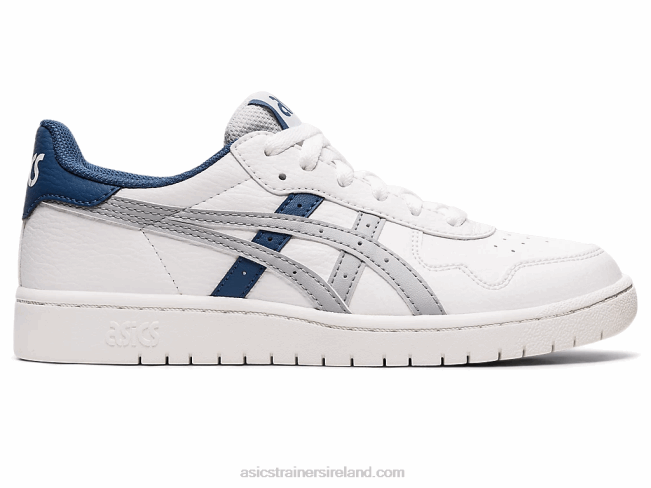 Japan S Grade School White/Piedmont Grey Asics XXPD4426