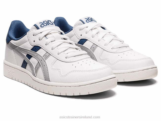 Japan S Grade School White/Piedmont Grey Asics XXPD4426