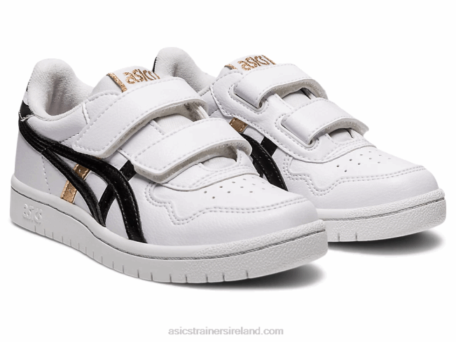 Japan S Pre-School White/Black Asics XXPD4543