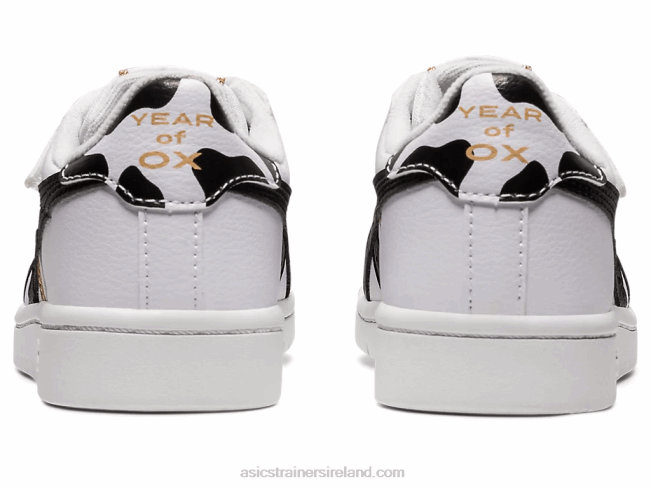 Japan S Pre-School White/Black Asics XXPD4543