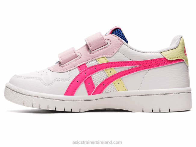 Japan S Pre-School White/Hot Pink Asics XXPD4418