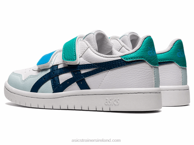 Japan S Pre-School White/Mako Blue Asics XXPD4540