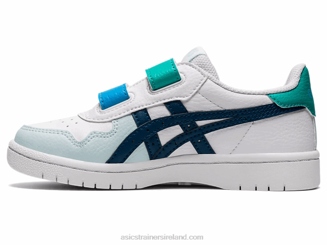 Japan S Pre-School White/Mako Blue Asics XXPD4540