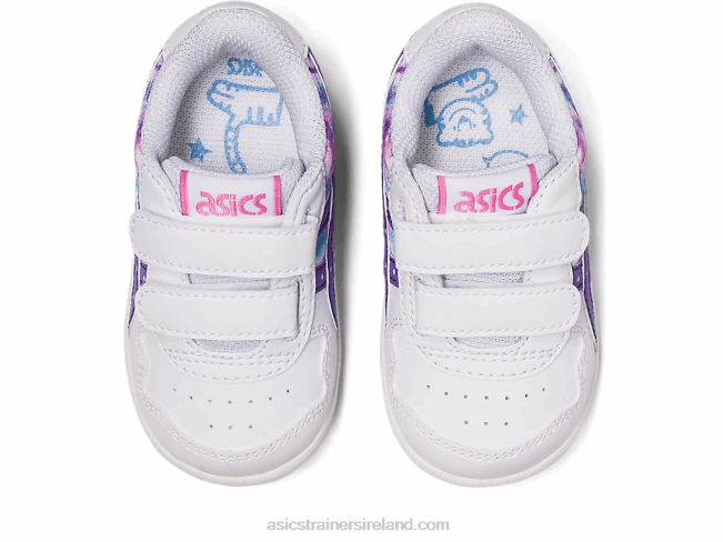 Japan S Toddler Size White/Amethyst Asics XXPD4325