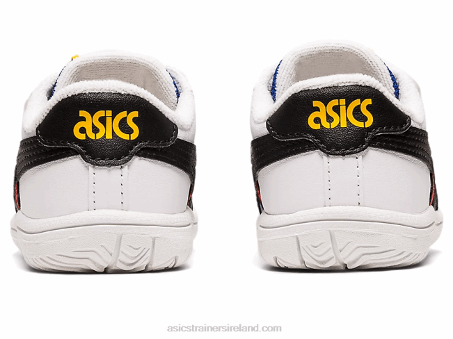 Japan S Toddler Size White/Black Asics XXPD4428