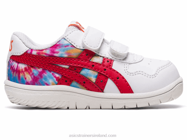 Japan S Toddler Size White/Classic Red Asics XXPD4329